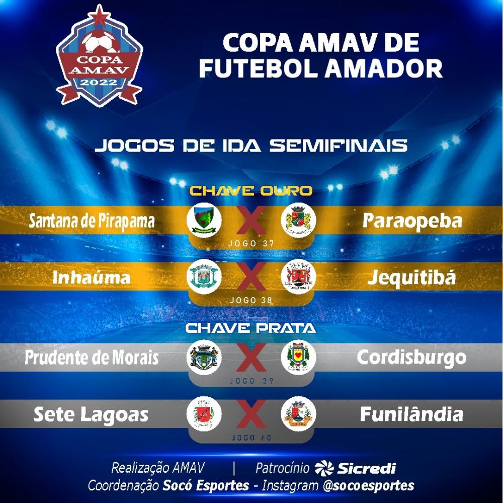 Veja os resultados dos primeiros jogos da Copa AMAV 2022 de Futebol Amador